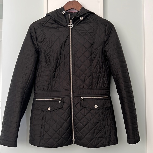 Laundry Black Quilted Jacket- M - Picture 1 of 9